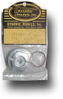 Glow plug adapter for .15 Cox engines by Dynamic Models Inc.