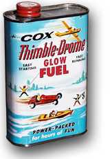 A Cox fuel can.