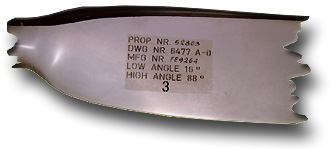 DC-3 Propeller Blade Root